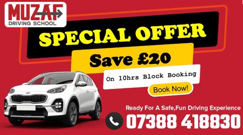 Muzaf Driving school manchester driving lessons manual automatic intensive best instructor driver instructor