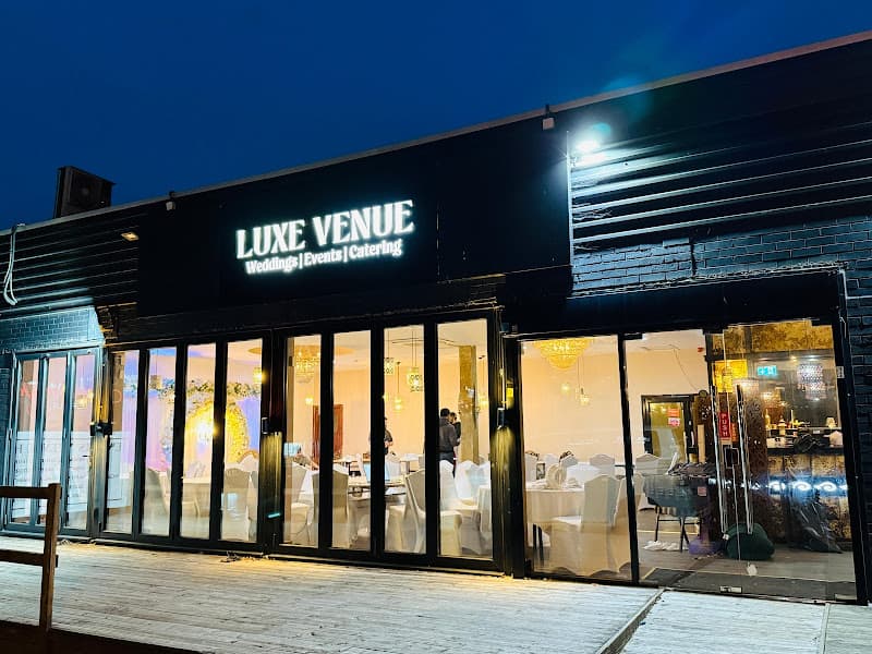 Luxe Venue asian wedding banqueting events wedding venue banqueting hall