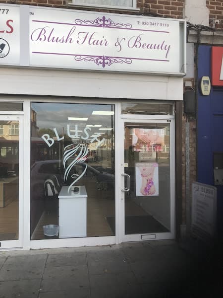 Blush hair and beauty